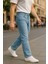 Cedy Denım Erkek Yüksel Bel Bol Kesim Boru Paça Kot Pantolon Reguler Fit Jean C336 6