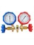 R410A R32 R134A Koşul Soğutma Aracı Için Soğutucu Manifold Gösterge Set Klima Aracı (Yurt Dışından) 2