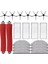 Roborock Için 20 Pc S7 Maxv Ultra/s7 Pro Ultra Vakum Süpürge Aksesuarları Ana Yan Fırça Paspas Filtresi (Yurt Dışından) 5