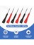 6 Paket 2mm Iğne Test Probları 600V/10A TL71 TL75-3 Siyah ve 3 Kırmızı Kurşunlar Için Tahribatsız Multimetre Testi (Yurt Dışından) 4