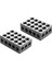 2pcs/çift 23 Delik Hassasiyeti 25-50-75MM Bloklar Ölçer Sertleştirilmiş Çelik Paralel Blok Seti Eşleşmiş Makinist Freze Aracı (Yurt Dışından) 4