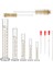 Cam Dereceli Ölçüm Silindir Seti Premium Borosilikat Silindirler Kiti 3 Pipet+2 Fırça+1 Karıştırma Çubuğu (Yurt Dışından) 2