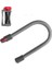 Dyson V7 V8 V10 V11 V15 Için Düz Kafa Kilitli Temizleyici Aksesuarları ile Esnek Vakum Hortum Ekleme Hortum (Yurt Dışından) 1