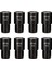 8 Pcs 10X Mikroskop Gözenleri Geniş Açılı Optik Lensler Adaptör Alanı 18MM Profesyonel Oküler Lens Standart (Yurt Dışından) 1