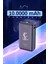 10000MAH 22.5W Süper Hızlı Şarj Powerbank - LCD Ekranlı, Type-C Dahili Kablo, 3 Cihaz Şarj Dest 8