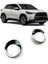 Corolla Cross Car Styling Abs Chrome Için 2020 2021 Toyota Için 5x Ön Sis Lambası Işık Kapağı (Yurt Dışından) 2