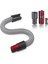 Dyson Vaccum V7 V8 V8 V10 V12 V15 ve V6 Dc Serisi Için Esnek Uzatma Hortumu Ek- Tetik Kiliti, Adaptör Dahil (Yurt Dışından) 1