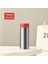 120/150/180ML Mini 316 Paslanmaz Çelik Taşınabilir Termos Kupası Vakum Termal Yalıtım Cep Kupası Espressokapite Için Küçük Su Şişesi: 120ML/RENK: Gümüş-Kırmızı Kapak (Yurt Dışından) 1