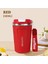 380ML Paslanmaz Çelik Kahve Termal Kupası Sıcak ve Soğuk Tumbler Yalıtımlı Su Şişesi Için Çift Vakum Araç Seyahat Mugcapacity: 380ML/RENK: Kırmızı (Yurt Dışından) 1