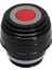 45MM Mermi Şişesi Kapağı Açık Seyahat Fincanı Vakum Şişesi Kapak Kupa Çıkış Termos Kapak Paslanmaz Termoz Aksesuarları Kupa Kapak Rengi: Kırmızı Siyah (Yurt Dışından) 1