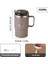 Worthbuy Çift Duvar Termal Yalıtımlı Kahve Kupası 304 Spoontea Süzgeç Sızdıran Içme Cupcapacity: 401-500ML/RENK: Bej 450ML (Yurt Dışından) 1