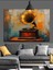 Gramofon Antika Müzik Çalar Dekoratif Kanvas - Mdf Ahşap Tablo 4