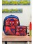 Ago Spider Temalı Erkek Okul Çantası Su Geçirmez Polyester 38x31x17 cm Beslenmeli 5