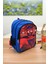 Ago Spider Temalı Erkek Okul Çantası Su Geçirmez Polyester 38x31x17 cm Beslenmeli 6