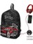 Araba Desenli Sırt Çantası Siyah USB ve AUX Girişli 10 Yaş ve Üzeri Kullanıma Uygun 4