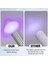 Mini Uv LED Tırnak Kurutucuları 3W Taşınabilir Hızlı Tırnak Kurutma Lambası USB Şarj Edilebilir Mini El Feneri Kalem Gümüş (Yurt Dışından) 2