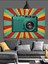 Fotoğraf Makinesi Renkli Pop Art Dekoratif Kanvas - Mdf Ahşap Tablo 3