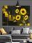 Ayçiçeği Tarlası Parlak Işık Dekoratif Kanvas - Mdf Ahşap Tablo 3