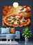 Pizza Taze Fesleğen Mozzarella Dekoratif Kanvas - Mdf Ahşap Tablo 1