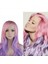 Gökkuşağı Uzun Dalgalı Cosplay Peruk Gradyan Isıya Dayanıklı Fiber Doğal Sentetik Saç Tam Kafa Peruk Ombre Parti Peruk 70CM (Yurt Dışından) 4