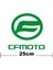 Cf Moto Logo Yazı Sticker Etiket Tek Renk 1
