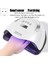 180W Tırnak Lambası Güneş X7 Max 57LE Uv Lamba Fototerapi Kurutucu Lambası Manikür Için Profesyonel Lamba -Eu Fiş (Yurt Dışından) 2