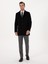 Erkek Siyah Ex Slim Fit Yün Karışımlı Palto 50314593-VR046 4