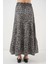 Kadın Etek 8053 Siyah Leopar 5