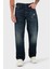 Pamuklu Straight Fit Normal Bel Düz Paça Jeans LV04RD723GZYC Erkek Kot Pantolon LV04RD723G Zyc 1