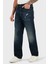 Pamuklu Straight Fit Normal Bel Düz Paça Jeans LV04RD723GZYC Erkek Kot Pantolon LV04RD723G Zyc 5