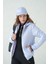 İçi Astarlı Su ve Rüzgar Geçirmez Cepli Kapüşonlu Kadın Mont 2