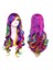 Lady Rainbow Uzun Kıvırcık Peruk Moda Cosplay Kostüm Saç Anime Full Wavy Party Wig 70CM (Yurt Dışından) 1