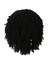 Afrika Içi Boş Kirli Örgülü Peruk Kimyasal Fiber Kısa Kıvırcık Saç Kirli Örgülü Peruk Kadınlar Kadınlar Için Siyah Dreadlock Peruk (Yurt Dışından) 1