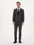 Erkek Antrasit Slim Fit %100 Yün Ekose Takım Elbise 50315670-VR006 1