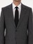 Erkek Antrasit Slim Fit %100 Yün Ekose Takım Elbise 50315670-VR006 6