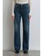 Kadın Victoria Classic Denim Gölgeli Koyu Mavi Jean Pantolon 101072-90539 3