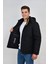 Erkek Kapüşonlu Spor Mont Regular Fit 3338 BGL-ST04903 3