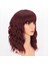 Peruk Sentetik Dalgalı Saç Kısa Dalgalı Saç Peruk Kısa Kıvırcık Saç Patlama ile Moda Cos Wig Kadın Peruk (Yurt Dışından) 2