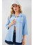 Kadın Gömlek 20317 Mavi 1