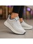 Unisex Fuspetli Su Geçirmez Spor Ayakkabı - Buz Gri 5