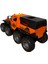 Oyuncak 8 Tekerlekli Kamyonet Model 1/24 Turuncu Ses ve Işıklı 3