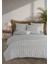 Striped %100 Pamuk Ranforce Yezra Koyu Gri Ipliği Boyalı Nevresim Takımı Çift Kişilik - 200X220 cm 2
