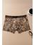 Erkek Boxer-Tropik Leopar Desenli (%95 Pamuk) 1