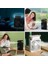 Taşınabilir 3 Farklı Mod Ayarlı 7 Farklı LED Işıklı Sulu Soğutmalı Taşınabilir Masaüstü USB Fan Vantilatör 2