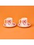 Kitchen Love 4 Parça Kahve Fincan Takımı - Pembe / Beyaz 1