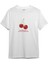 Cherry Fullness Tişört - Beyaz 1