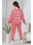 Kuromi Baskılı Kız Çocuk Sweatshirt ve Eşofman Takımı – Kışlık, Rahat, 2’li Takım 2
