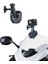 Cam Klipsi Kamera Montajı, Hızlı Bırakma Motosiklet Cam Kelepçesi Go Pro 13 12 11 10 9 8 Djı Osmo Nano 360 Action 5 Pro 4 3, Insta 360 X5 X4 ile Uyumlu Spor Eylem Kam 1
