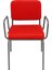 METAL KARKAS-KIRMIZI MİNDERLİ SANDALYE 1