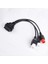 Honda 6pin Obd2 Kablo Adaptörü Için 3pin 4pin Için 3 Aradan 1 Motosiklet Teşhis Konnektör Kablosu (Yurt Dışından) 4